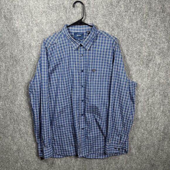 Façonnable Other - Faconnable‎ Designed in France Club XXL Dress Shirt Blue Check Plaid Button Down